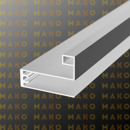 Профиль горизонтальный нижний MS223 Белый (A16)